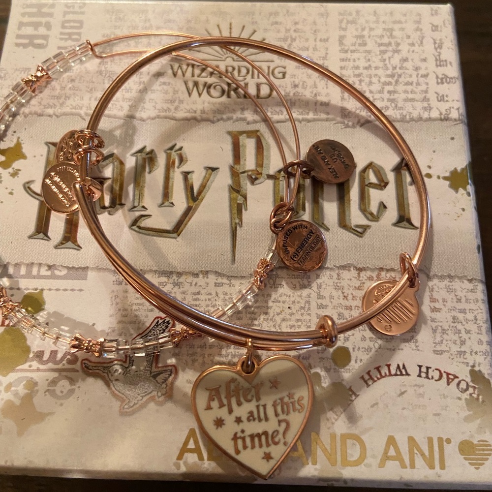 Alex & Ani Harry Potter Always Bracelet set